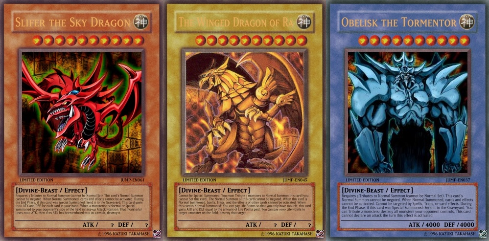 The Egyptian God Cards - Graphic Showcase - Yugioh Card Maker Forum