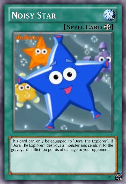 Dora The Explorer Archetype Casual Cards Yugioh Card Maker Forum