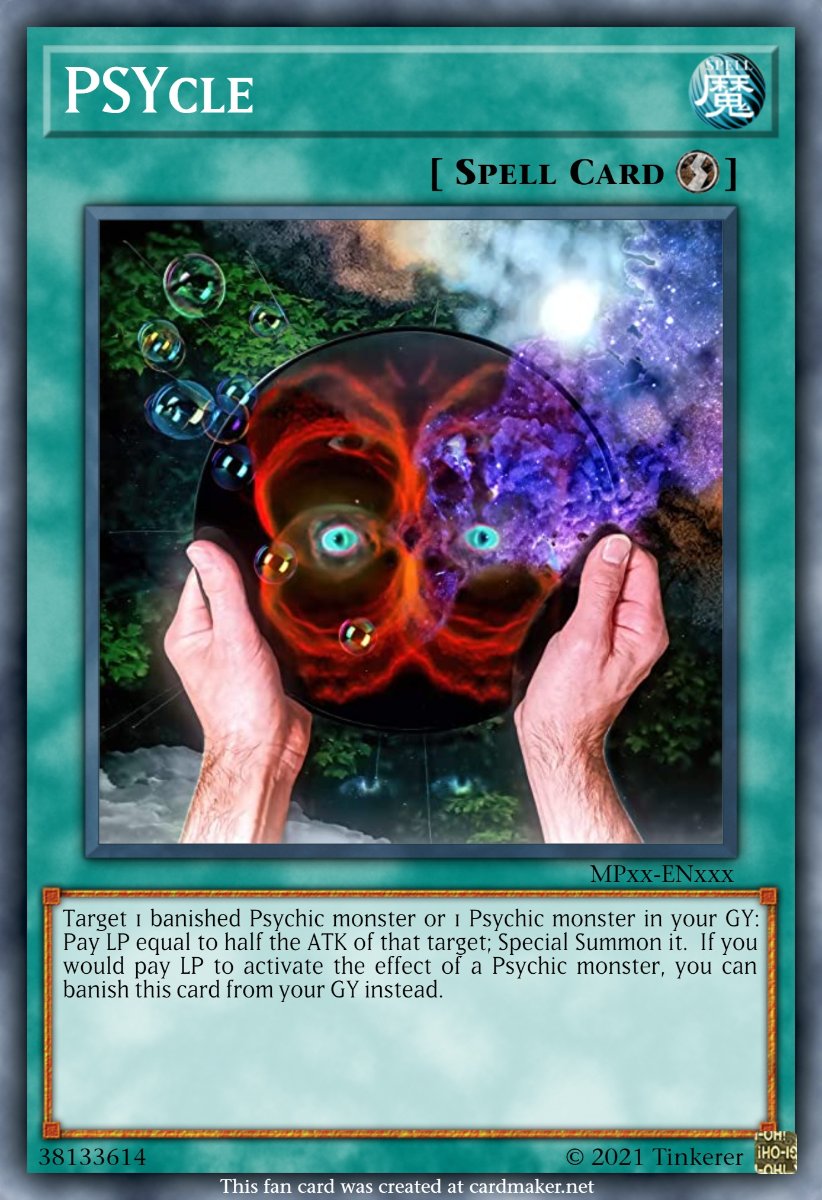 Category:Psychic Monsters, Yu-Gi-Oh Card Maker Wiki