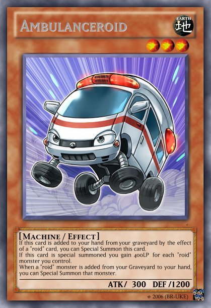 Vehicroid Support! - Realistic Cards - Yugioh Card Maker Forum